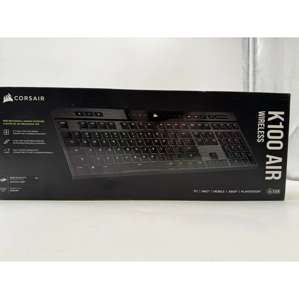 CORSAIR K100 Air Wireless RGB Mechanical Gaming Keyboard - Cherry MX Ultra LP